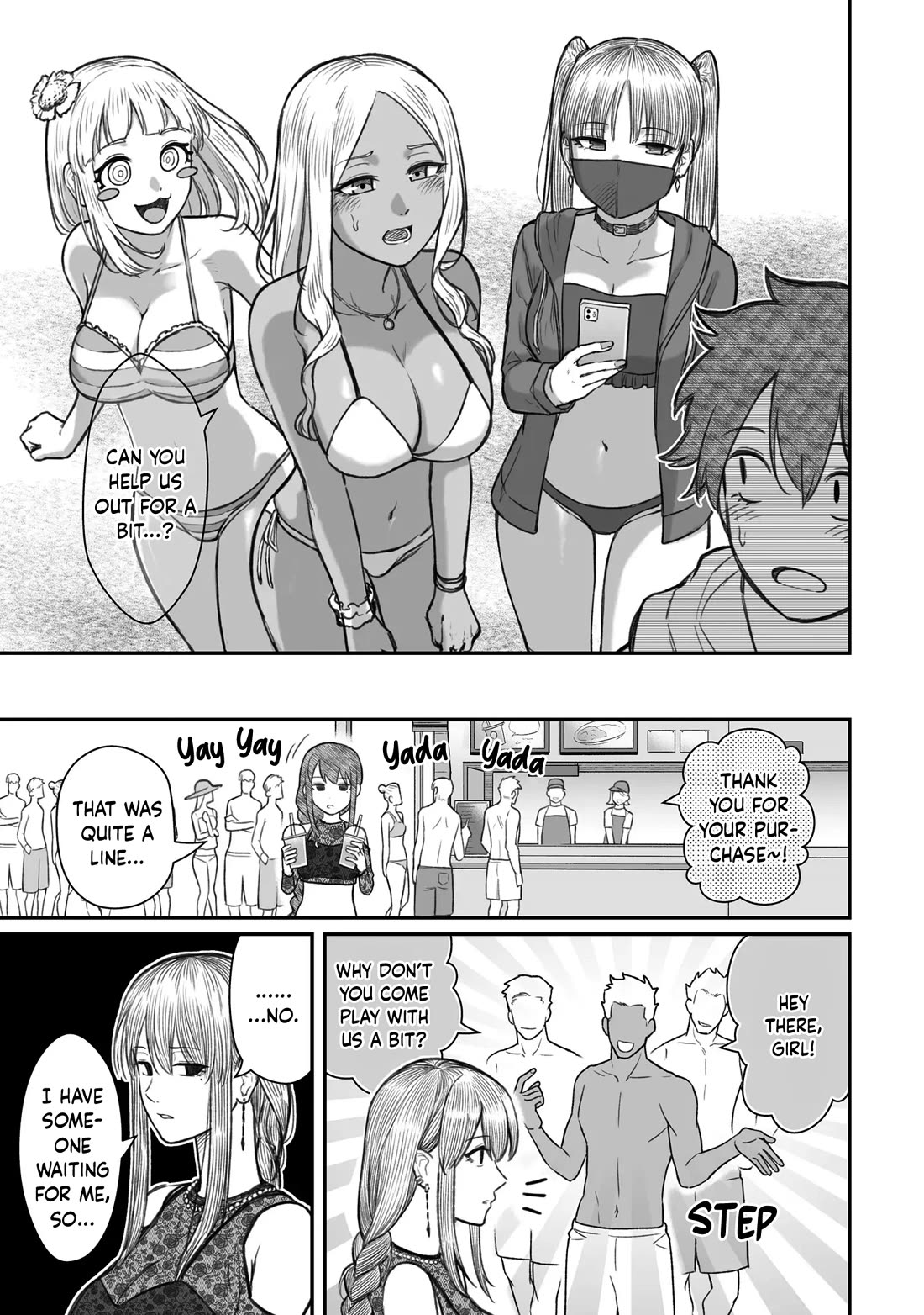 How to Love a Useless Person Chapter 10 page 7 - Chapter 10: A girlfriend who goes seabathing with a useless human