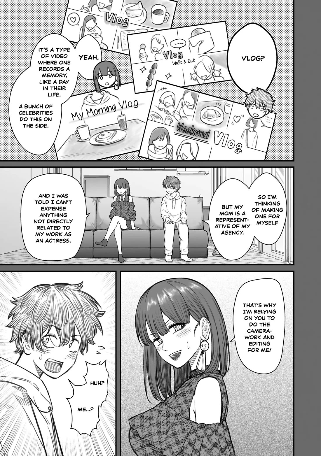 How to Love a Useless Person Chapter 14 page 3 - Chapter 14: A girlfriend who works in the shadow with a useless human