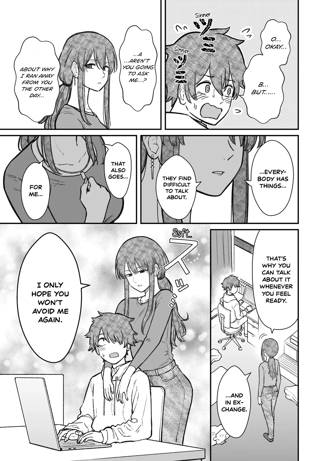 How to Love a Useless Person Chapter 15 page 7 - Chapter 15: A girlfriend who overwrites a useless human.