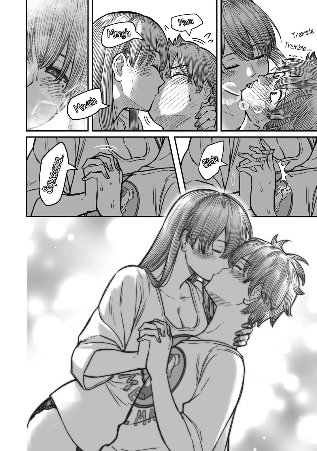 How to Love a Useless Person Chapter 16.5 page 8 - Chapter 16.5: The girlfriend receiving the useless human's atonement.
