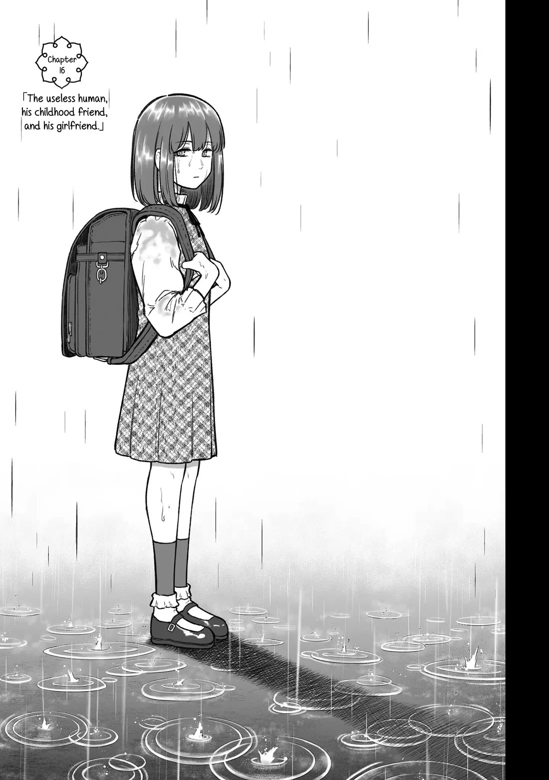 How to Love a Useless Person Chapter 16 page 1 - Chapter 16: The useless human, his childhood friend, and his girlfriend.