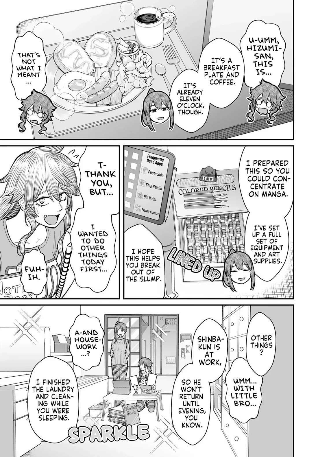 How to Love a Useless Person Chapter 19 page 20 - Chapter 19: The Loser and the Girlfriend in Their New Life