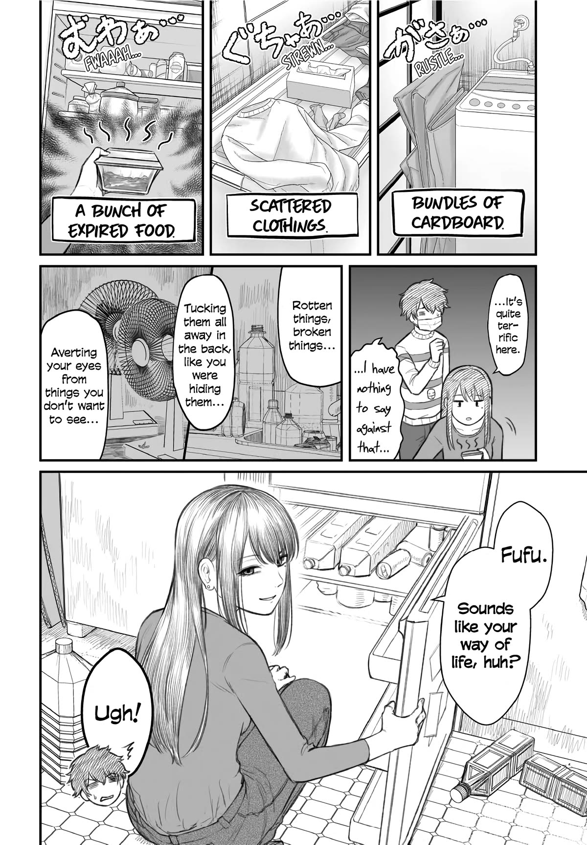 How to Love a Useless Person Chapter 2 page 4 - Chapter 2: A girlfriend who is nursing a useless person.