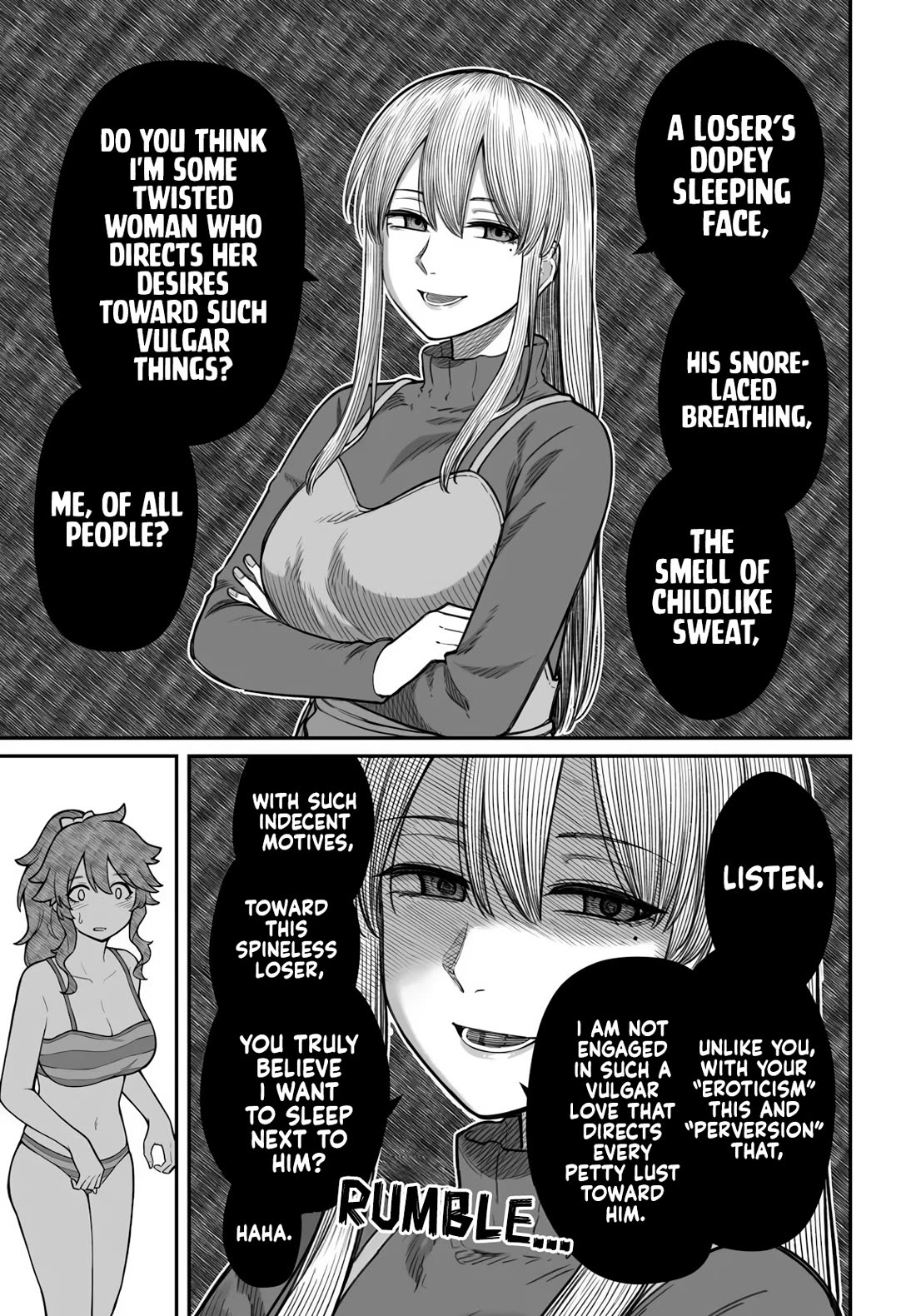 How to Love a Useless Person Chapter 20 page 12 - Chapter 20: The Loser and the Girlfriend in a Life of Three