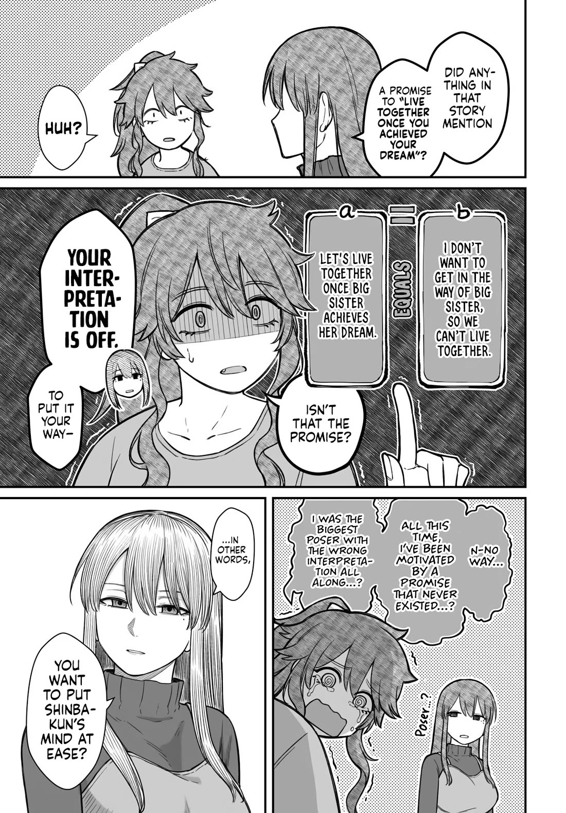 How to Love a Useless Person Chapter 20 page 24 - Chapter 20: The Loser and the Girlfriend in a Life of Three
