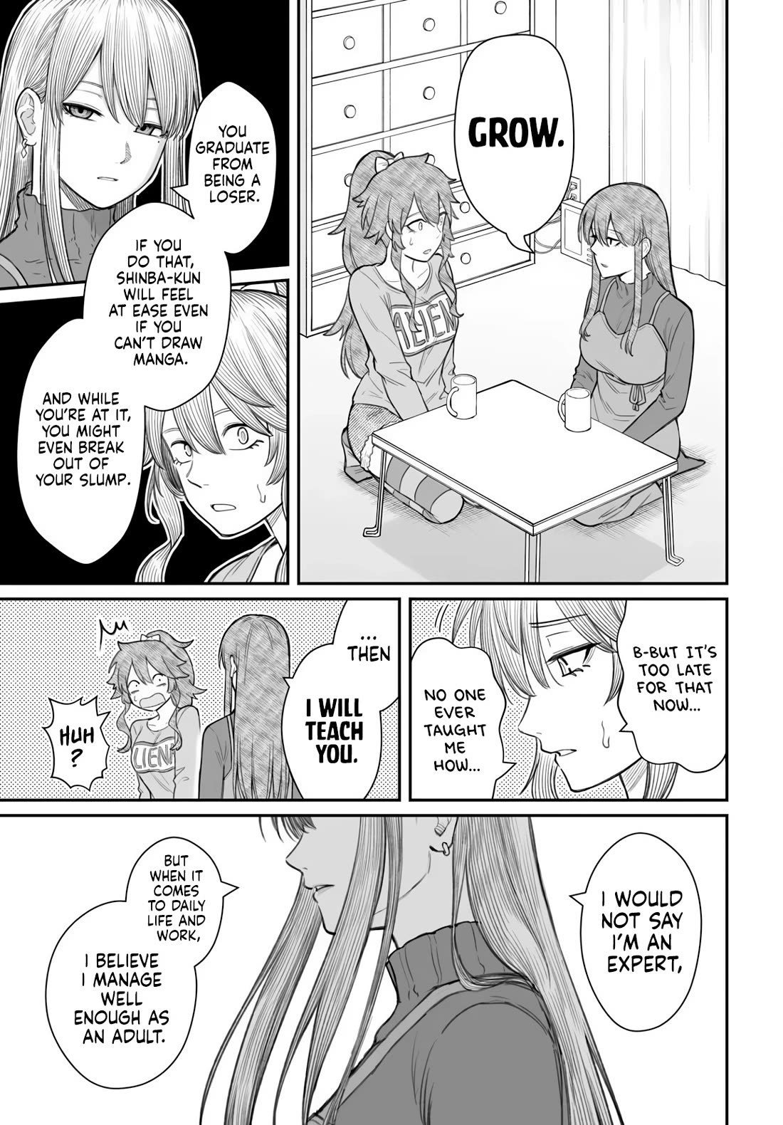 How to Love a Useless Person Chapter 20 page 26 - Chapter 20: The Loser and the Girlfriend in a Life of Three