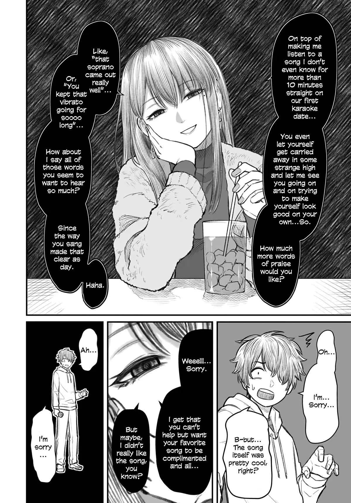 How to Love a Useless Person Chapter 4 page 8 - Chapter 4: A girlfriend who sings along with a useless human.