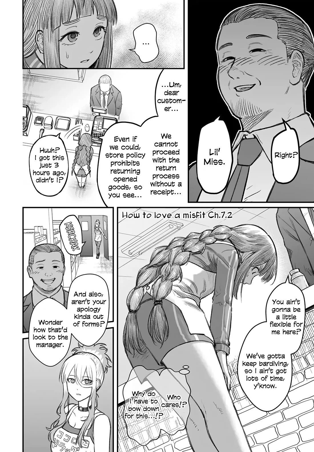 How to Love a Useless Person Chapter 7 page 16 - Chapter 7: A girlfriend who visit a useless human's parttime workplace