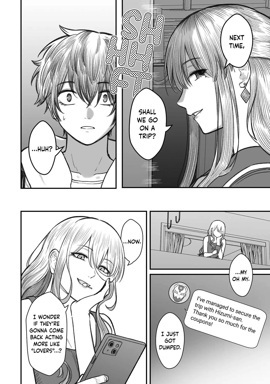 How to Love a Useless Person Chapter 9 page 28 - Chapter 9: A girlfriend who met a useless human