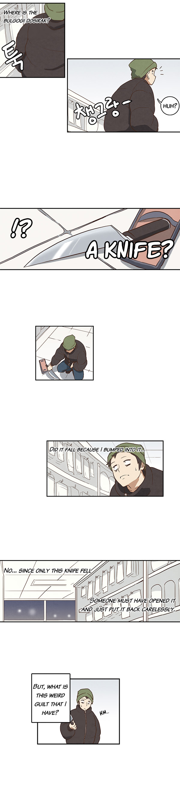 How to Open a Triangular Riceball Chapter 1 page 12 - Chapter 1 : The Triangular Riceball I ate today was very soft