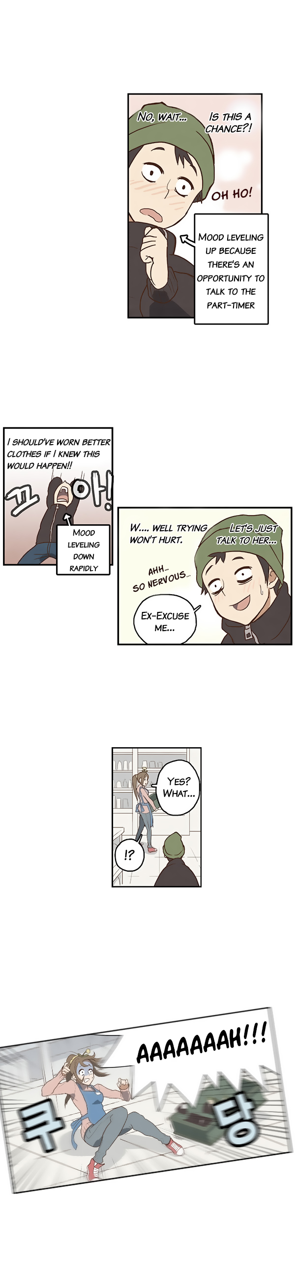 How to Open a Triangular Riceball Chapter 1 page 14 - Chapter 1 : The Triangular Riceball I ate today was very soft