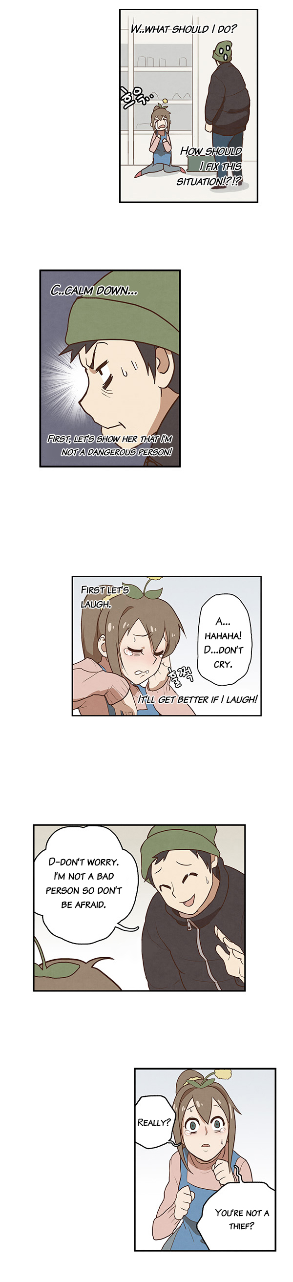 How to Open a Triangular Riceball Chapter 1 page 17 - Chapter 1 : The Triangular Riceball I ate today was very soft