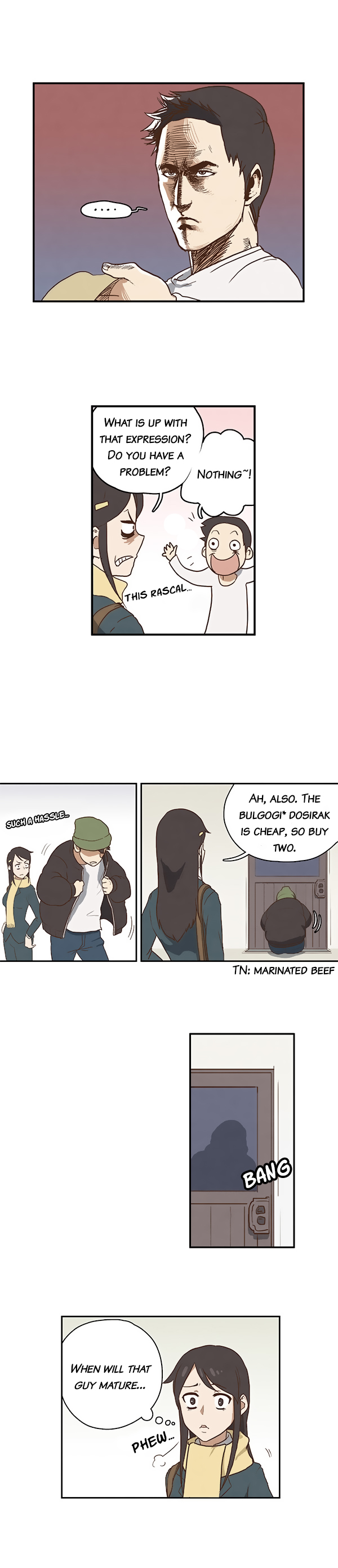 How to Open a Triangular Riceball Chapter 1 page 7 - Chapter 1 : The Triangular Riceball I ate today was very soft