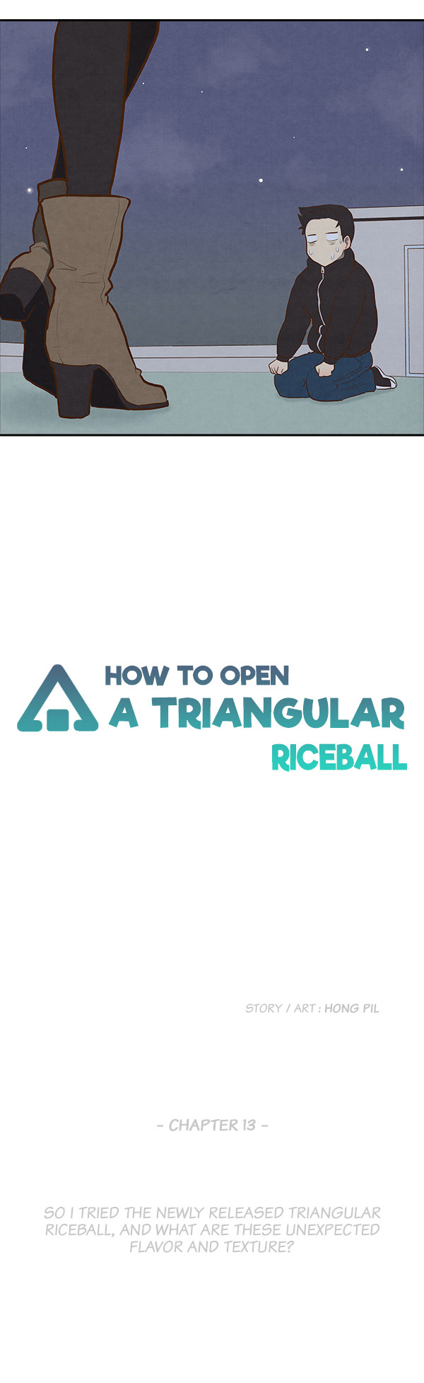 How to Open a Triangular Riceball Chapter 13 page 4 - Chapter 13 : So I tried the newly released triangular riceball, a nd what are the...