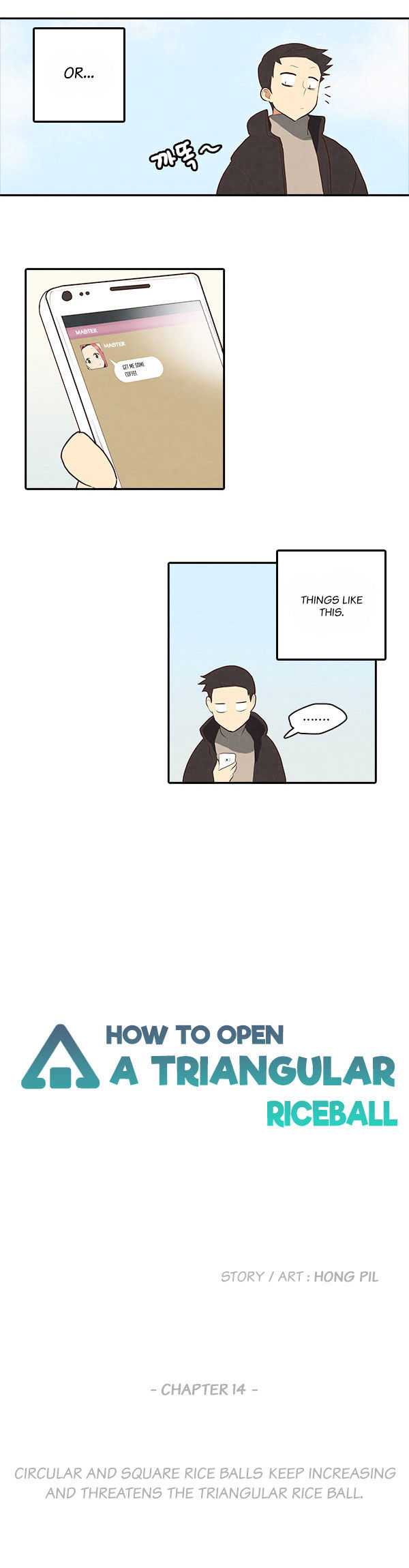 How to Open a Triangular Riceball Chapter 14 page 5 - Chapter 14 : Circular and Square Riceballs Keep Increasing and Threatens The Triangular Riceball