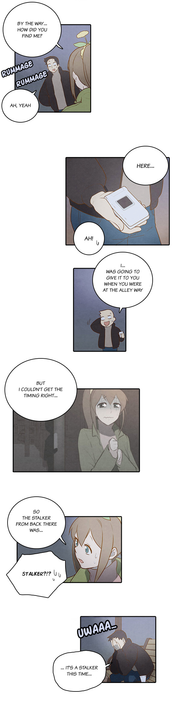 How to Open a Triangular Riceball Chapter 15 page 15 - Chapter 15 : Out of all the people that say that they win the lottery, 70% don'...