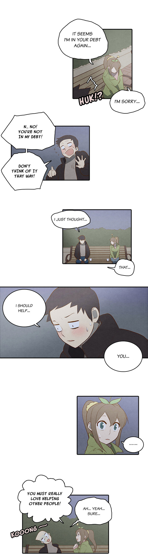 How to Open a Triangular Riceball Chapter 15 page 17 - Chapter 15 : Out of all the people that say that they win the lottery, 70% don'...