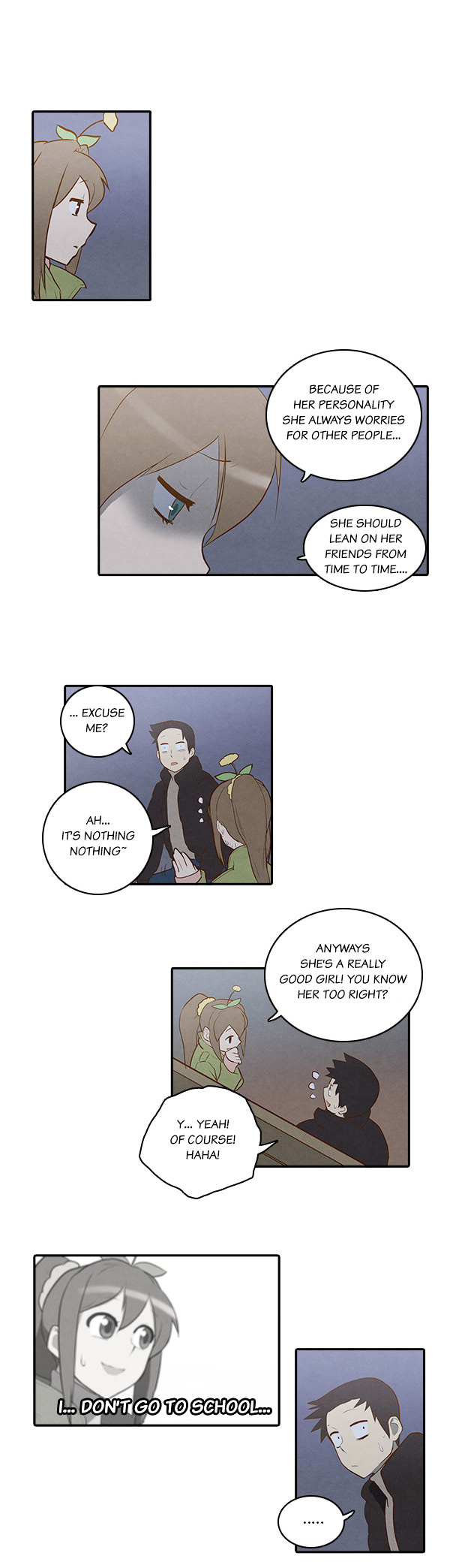 How to Open a Triangular Riceball Chapter 15 page 19 - Chapter 15 : Out of all the people that say that they win the lottery, 70% don'...
