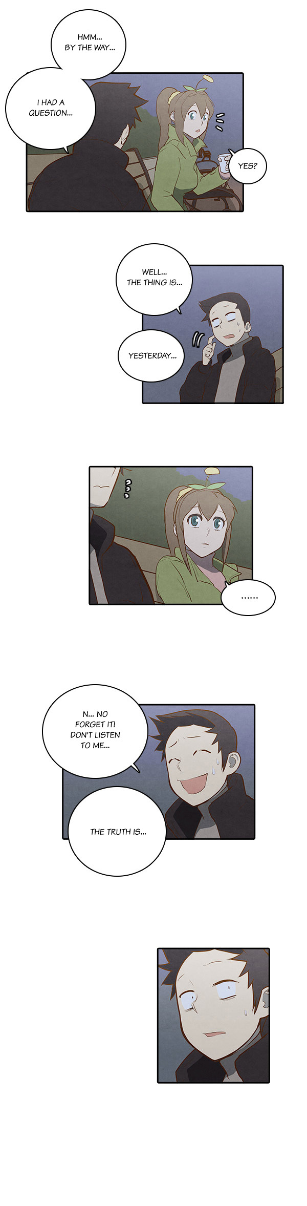How to Open a Triangular Riceball Chapter 15 page 20 - Chapter 15 : Out of all the people that say that they win the lottery, 70% don'...