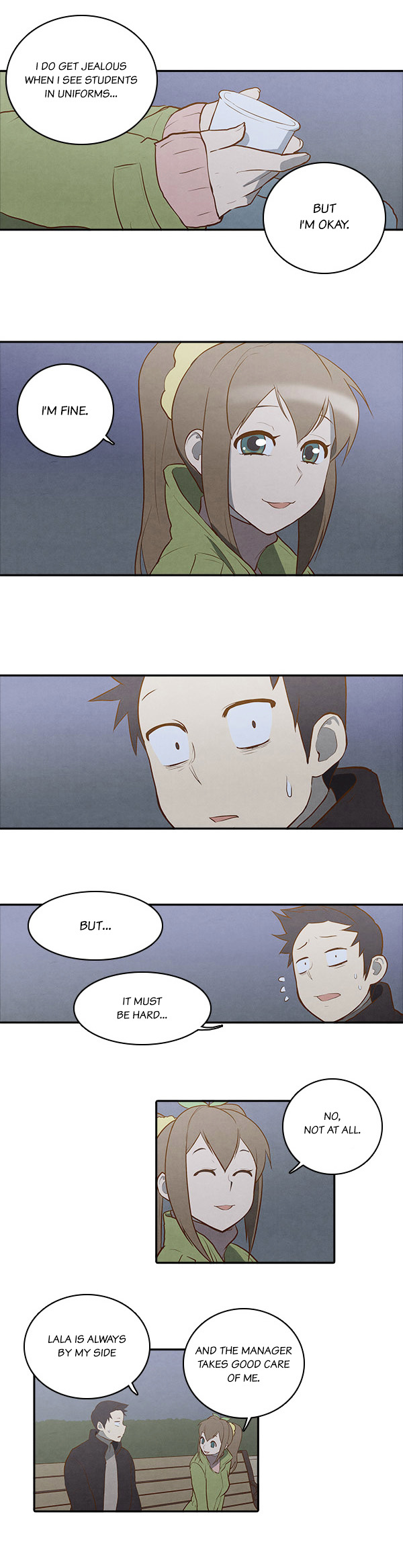 How to Open a Triangular Riceball Chapter 16 page 8 - Chapter 16 : Heating up the triangular riceball in the microwave vs eating the tr...