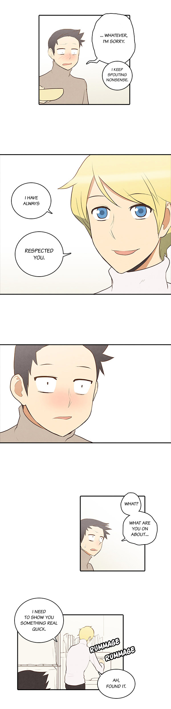 How to Open a Triangular Riceball Chapter 17 page 11 - Chapter 17 : He has yet to find out how to unwrap a triangular riceball