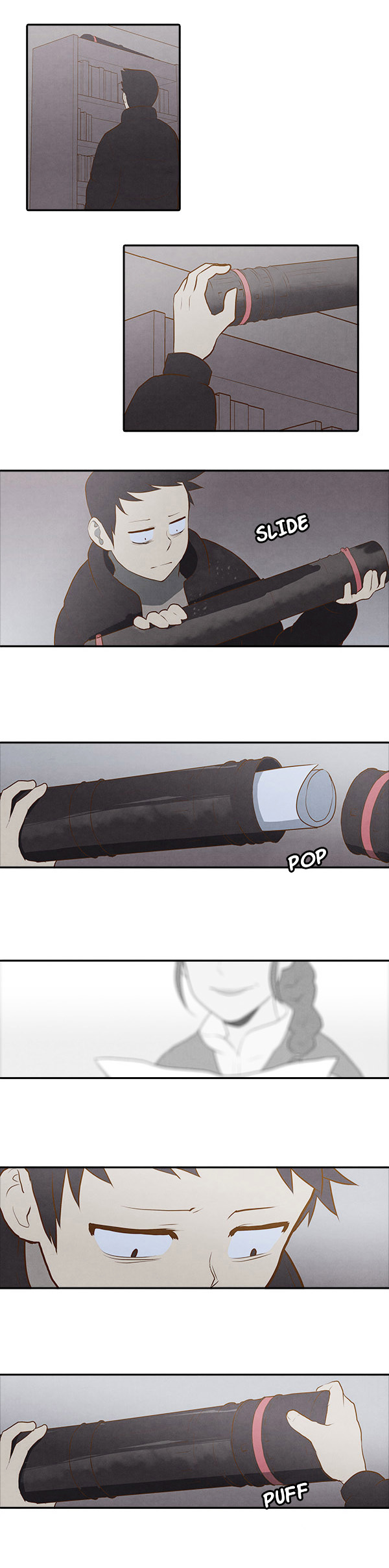 How to Open a Triangular Riceball Chapter 17 page 14 - Chapter 17 : He has yet to find out how to unwrap a triangular riceball