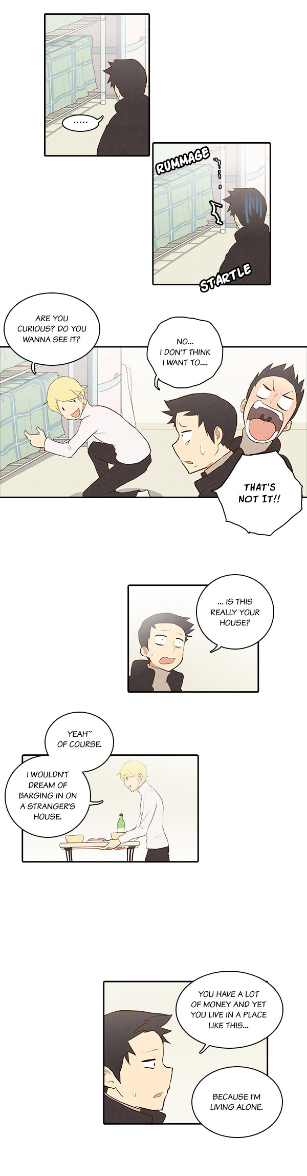 How to Open a Triangular Riceball Chapter 17 page 7 - Chapter 17 : He has yet to find out how to unwrap a triangular riceball