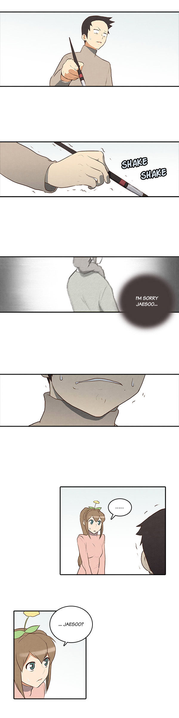 How to Open a Triangular Riceball Chapter 18 page 16 - Chapter 18 : While opening my triangular rice ball what was i thinking opening it using the tag labelled 3 before
