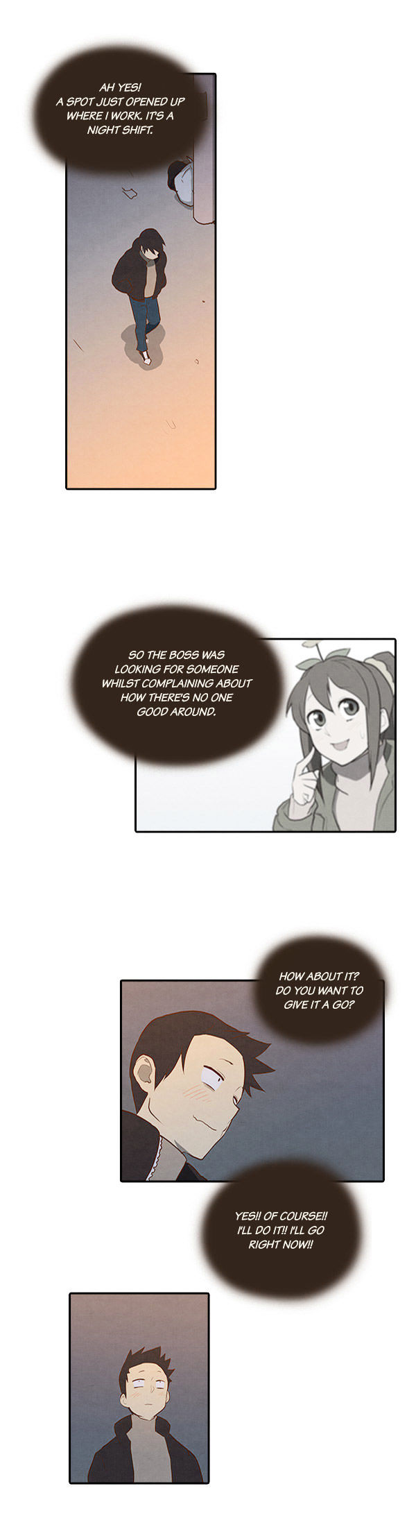 How to Open a Triangular Riceball Chapter 19 page 13 - Chapter 19 : How did your first riceball taste?