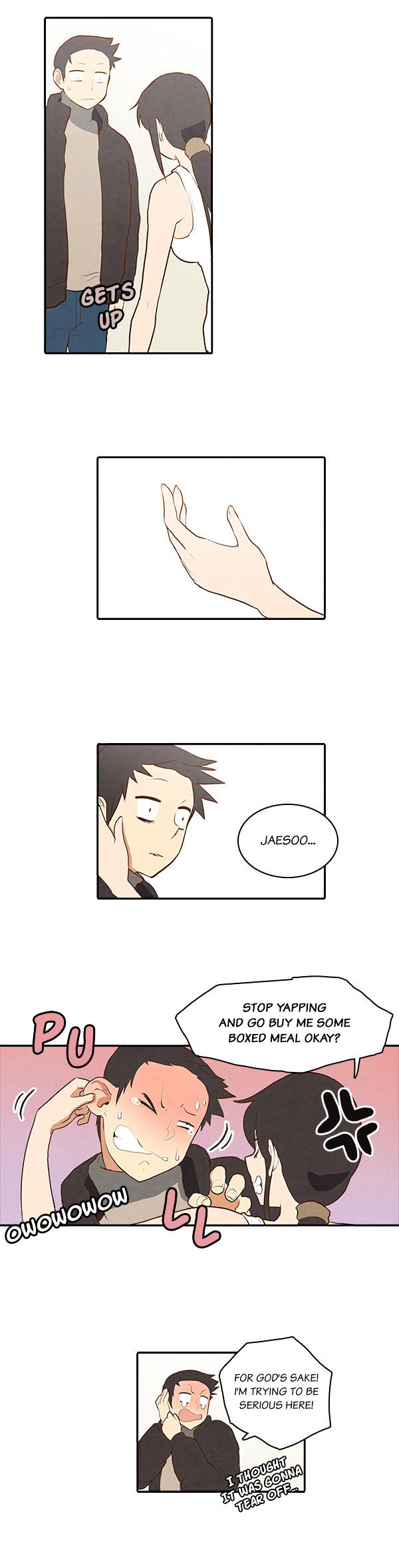 How to Open a Triangular Riceball Chapter 19 page 4 - Chapter 19 : How did your first riceball taste?