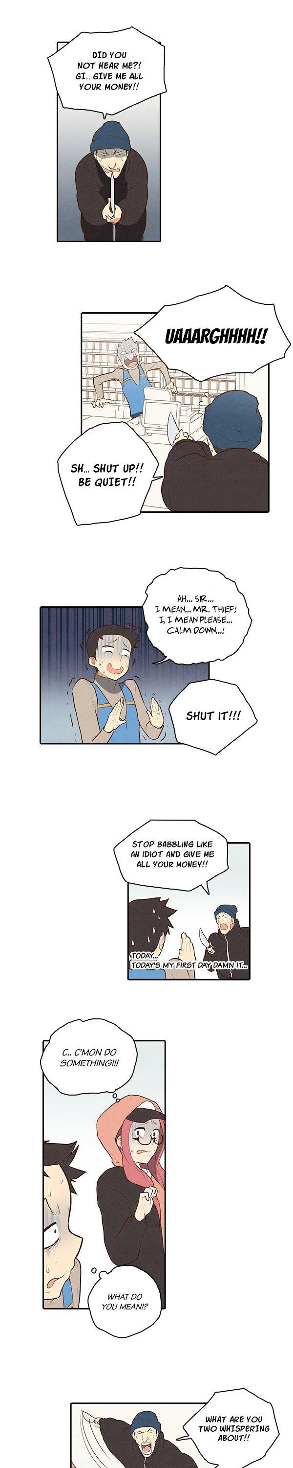 How to Open a Triangular Riceball Chapter 21 page 4 - Chapter 21 : There Is An Average Amount Of 2600 Rice Pebbles In A Riceball