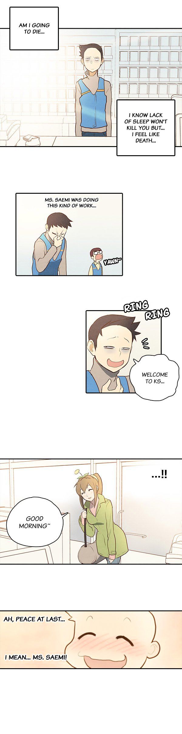How to Open a Triangular Riceball Chapter 22 page 21 - Chapter 22 : If You Go ToThe Convenience Store At Midnight, You Can Get Fresh Rice Balls.
