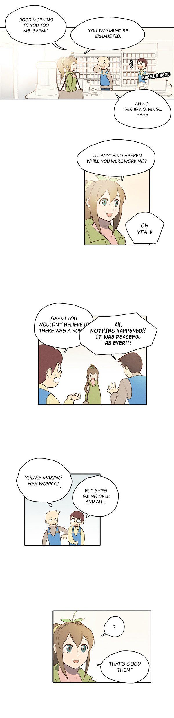 How to Open a Triangular Riceball Chapter 22 page 22 - Chapter 22 : If You Go ToThe Convenience Store At Midnight, You Can Get Fresh Rice Balls.