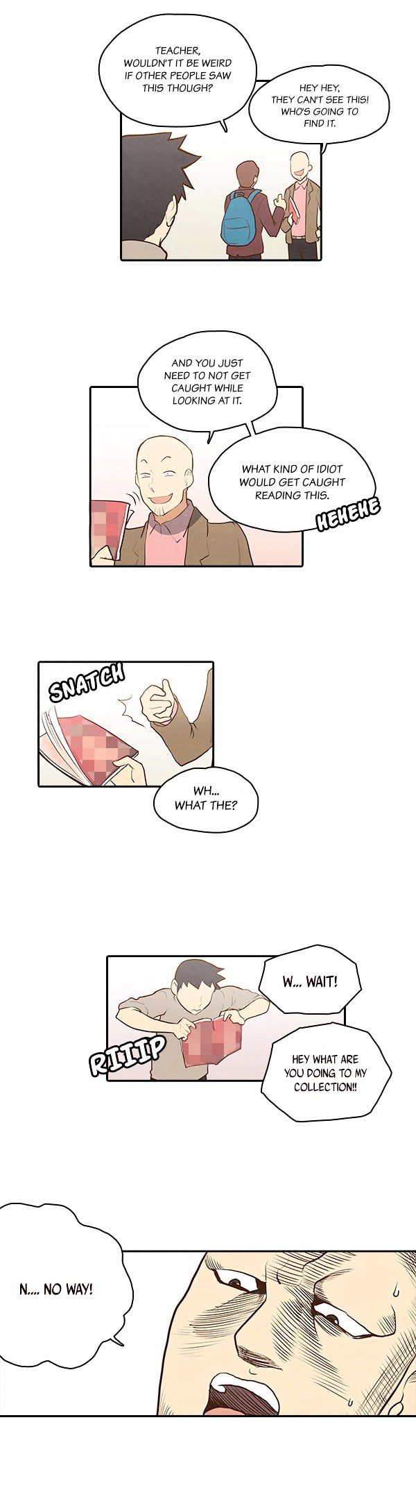 How to Open a Triangular Riceball Chapter 25 page 12 - Chapter 25 : Why do customers keep showing up whenever I'm trying to clean up.