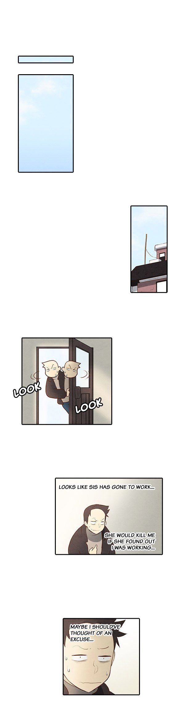 How to Open a Triangular Riceball Chapter 25 page 15 - Chapter 25 : Why do customers keep showing up whenever I'm trying to clean up.