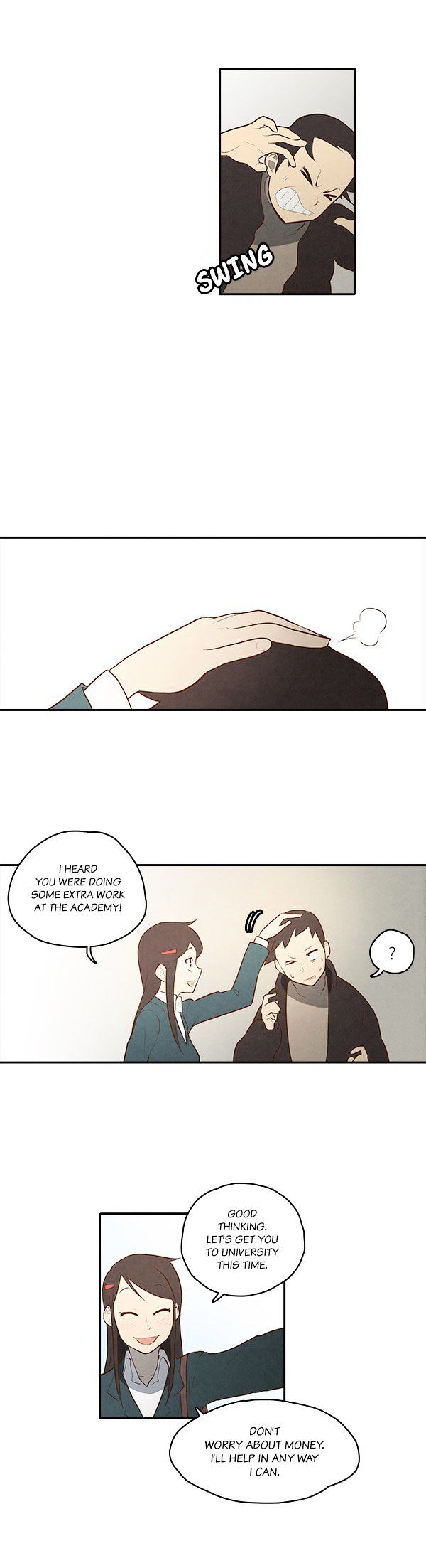 How to Open a Triangular Riceball Chapter 25 page 17 - Chapter 25 : Why do customers keep showing up whenever I'm trying to clean up.
