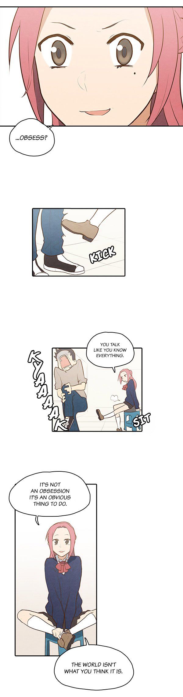 How to Open a Triangular Riceball Chapter 25 page 5 - Chapter 25 : Why do customers keep showing up whenever I'm trying to clean up.