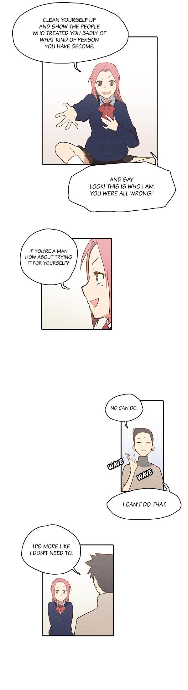 How to Open a Triangular Riceball Chapter 25 page 7 - Chapter 25 : Why do customers keep showing up whenever I'm trying to clean up.