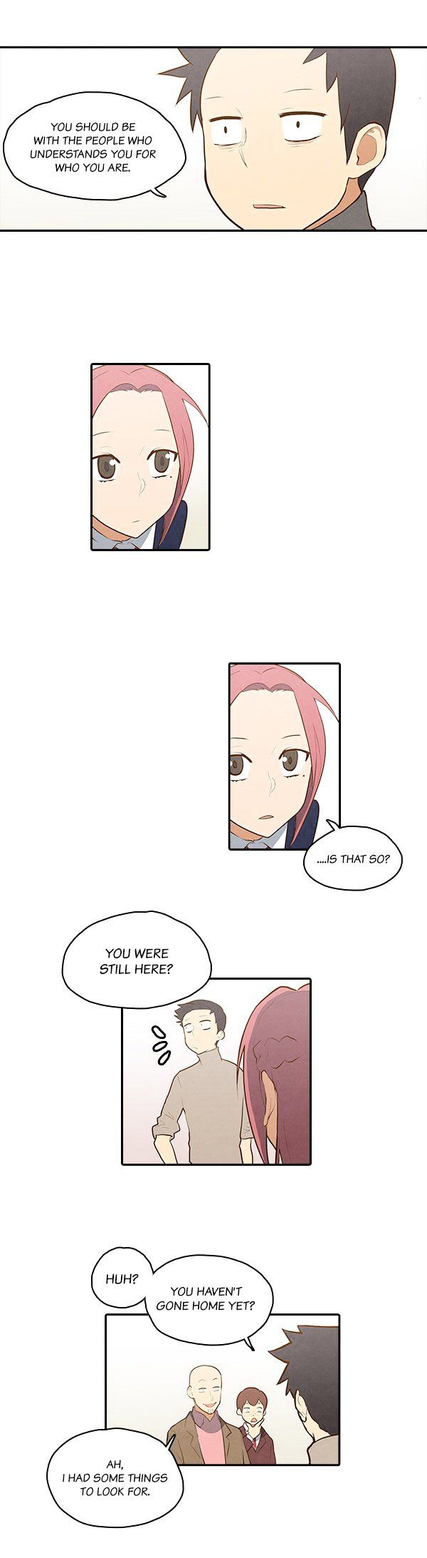 How to Open a Triangular Riceball Chapter 25 page 8 - Chapter 25 : Why do customers keep showing up whenever I'm trying to clean up.