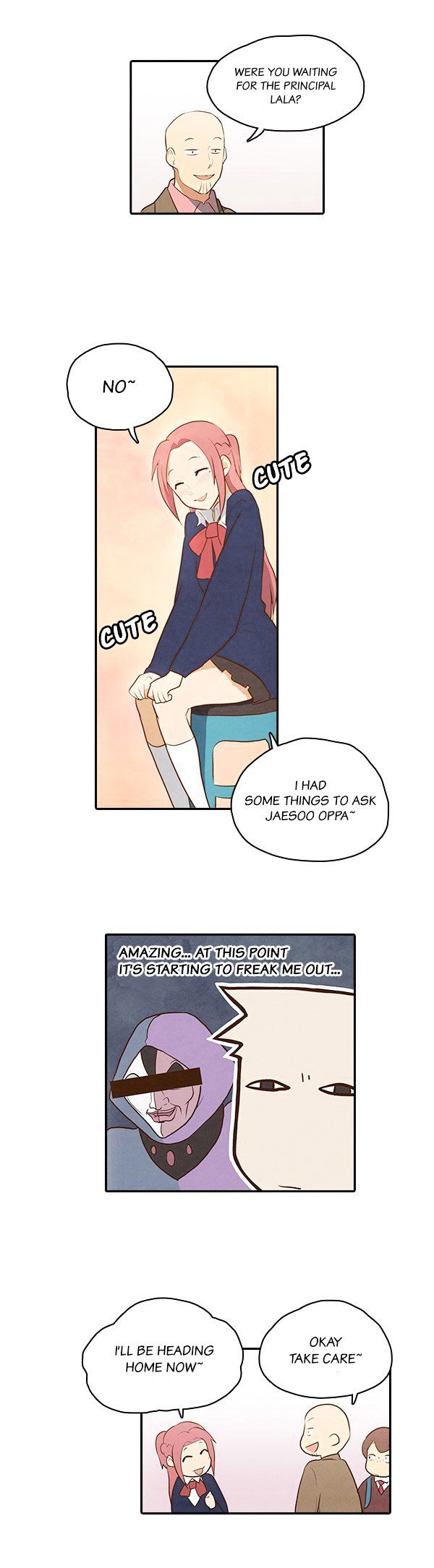 How to Open a Triangular Riceball Chapter 25 page 9 - Chapter 25 : Why do customers keep showing up whenever I'm trying to clean up.