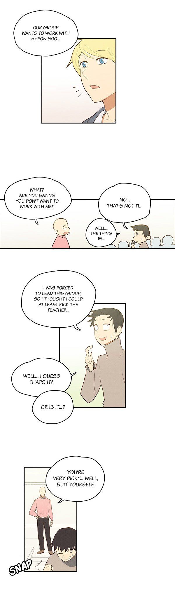 How to Open a Triangular Riceball Chapter 26 page 4 - Chapter 26 : Is there anyone who actually buys the toys in the convenience store?
