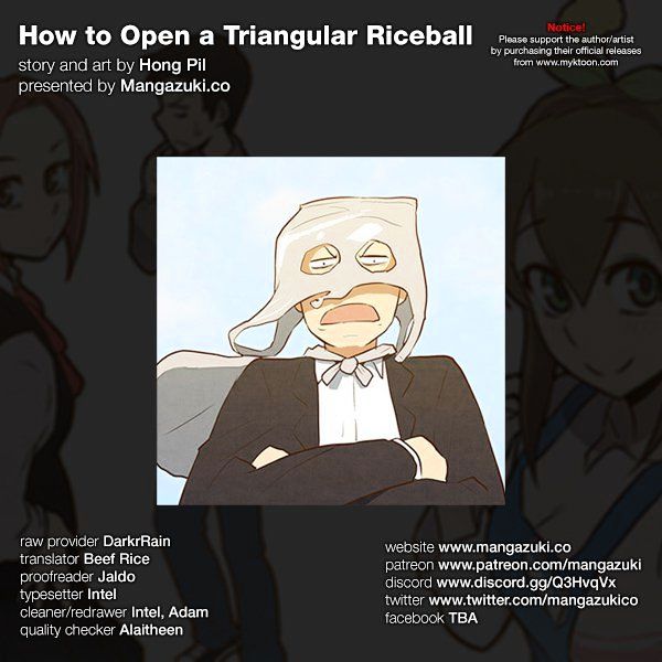How to Open a Triangular Riceball Chapter 31 page 1 - Chapter 31 : Just Because the Package Looks Nice, that Doesn't Mean that It Will Taste Good.