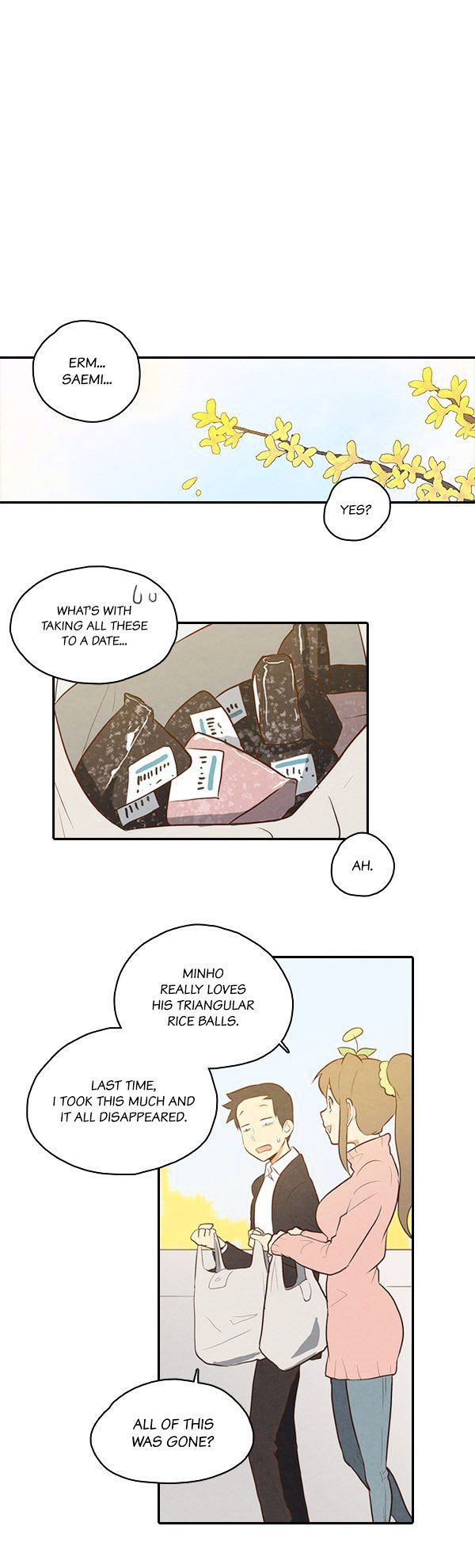 How to Open a Triangular Riceball Chapter 31 page 2 - Chapter 31 : Just Because the Package Looks Nice, that Doesn't Mean that It Will Taste Good.