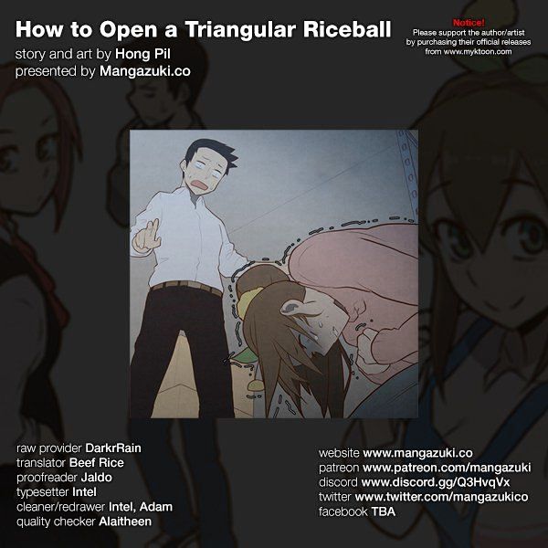 How to Open a Triangular Riceball Chapter 32 page 1 - Chapter 32 : Tuna Mayonnaise