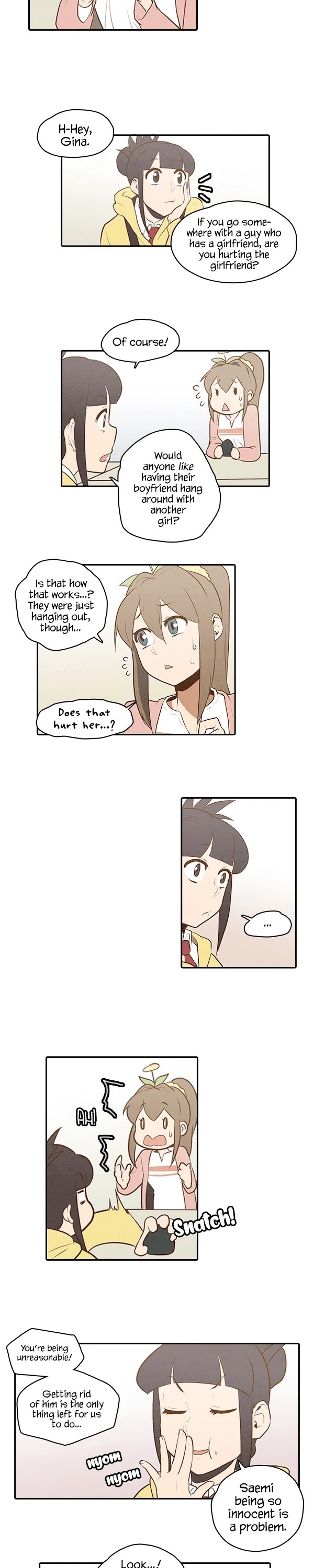 How to Open a Triangular Riceball Chapter 36 page 10 - Chapter 36: I thought it was a new kind of triangular riceball, but it had been there for a while already.
