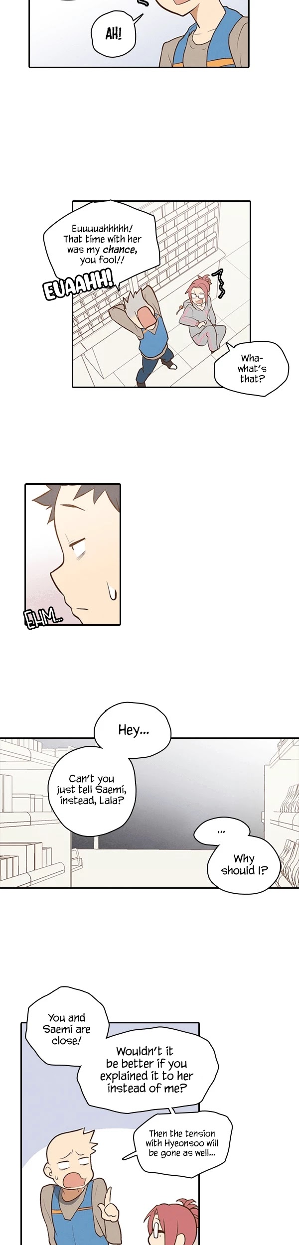 How to Open a Triangular Riceball Chapter 36 page 15 - Chapter 36: I thought it was a new kind of triangular riceball, but it had been there for a while already.