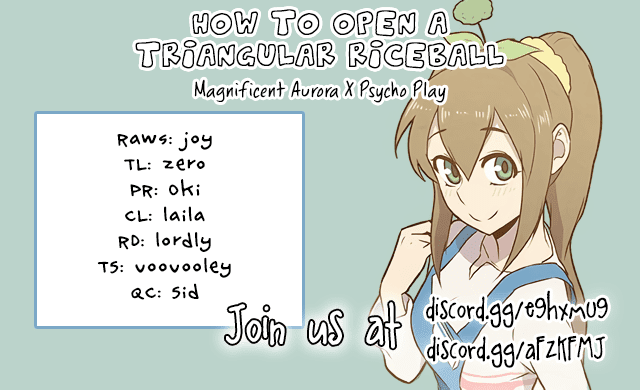 How to Open a Triangular Riceball Chapter 36 page 20 - Chapter 36: I thought it was a new kind of triangular riceball, but it had been there for a while already.