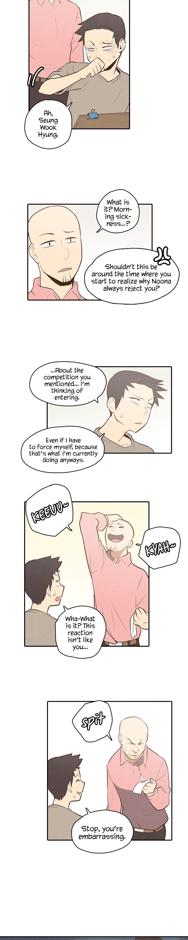 How to Open a Triangular Riceball Chapter 36 page 7 - Chapter 36: I thought it was a new kind of triangular riceball, but it had been there for a while already.