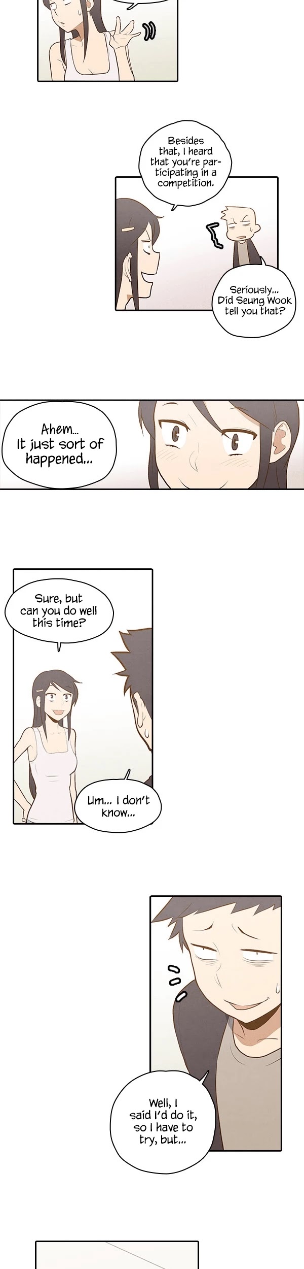 How to Open a Triangular Riceball Chapter 37 page 14 - Chapter 37: Whenever I come to the convenience store, I strangely find myself walking around without buying anything.