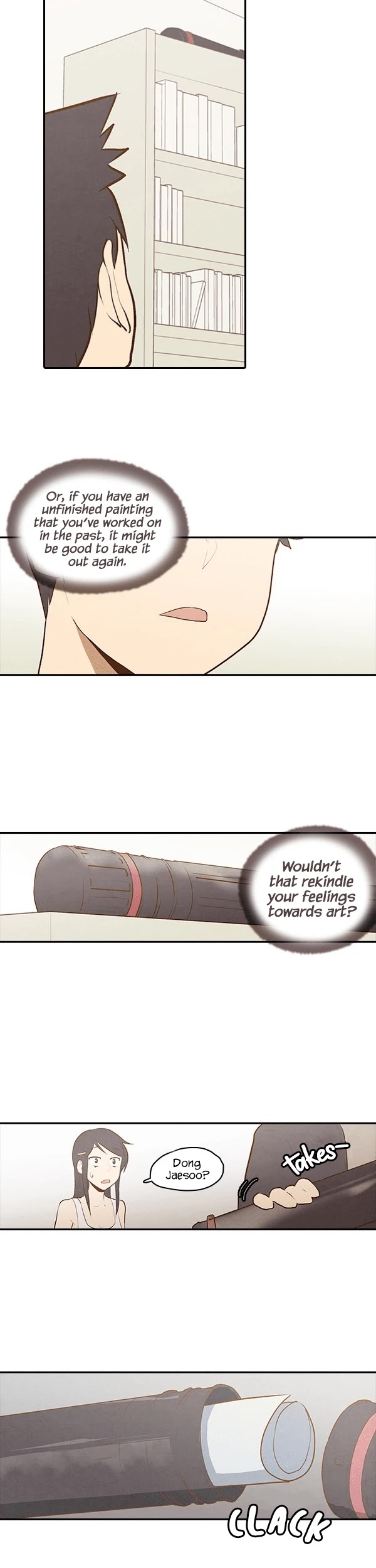 How to Open a Triangular Riceball Chapter 37 page 15 - Chapter 37: Whenever I come to the convenience store, I strangely find myself walking around without buying anything.